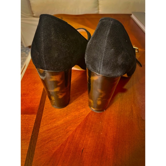 Land's End Mary Jane Tortoise Block Heels - Picture 3 of 4